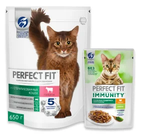 Официальный сайт PERFECT FIT™ — премиум питание для кошек и собак